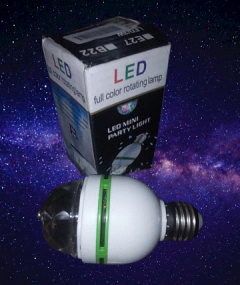 Imagem do Lâmpada de LED Colorida com Rotação Automática