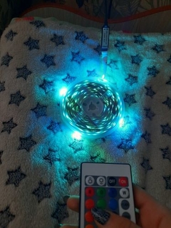 Imagem do Fita de LED Colorida para Iluminação e Decoração