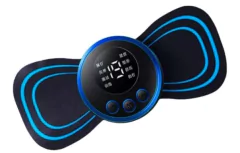 Mini Portable EMS Electric Neck Stimulation Massager For Cervical Muscle Pain Relief - HighTech Tecnologias