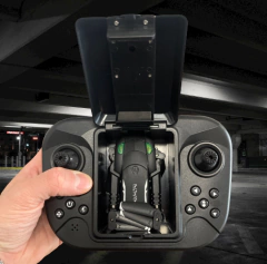 Mini Drone S128 avec caméra HD double 4K, triple face, pour éviter les obstacles, pression de l'air, hauteur fixe, jouet profess on internet