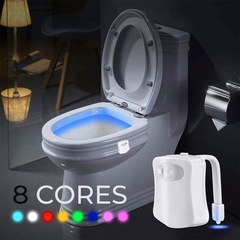 Image of LED 8 Colors Toilet Decorative Light Waterproof Motion Sensor Bathroom Night Light with Replaceable Battery IP65 for RestroomLED