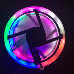 120mm PC Case Fan Cooler Adjustable 52CFM De-vibration Rubber Led Computer Cooling Fan 12V Mute Ventilador PC Computer Cool Fan
