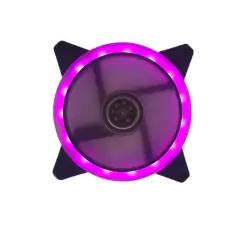 Imagen de 120mm PC Case Fan Cooler Adjustable 52CFM De-vibration Rubber Led Computer Cooling Fan 12V Mute Ventilador PC Computer Cool Fan