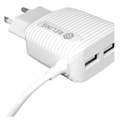 Carregador TIPO-C Com 2 Portas USB e 3.1A - Carregue Seus Dispositivos em Alta Velocidade!