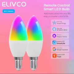 ELIVCO E27 WiFi Futuristic Smart Bulb, Compatible with Android, IOS, Alexa and Google Home. - HighTech Tecnologias