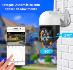 Fuers 1080P 3MP IP Camera Tuya Smart Outdoor Home Security Auto Tracking Human Detection Camera WIFI CCTV Surveillance Camera - HighTech Tecnologias