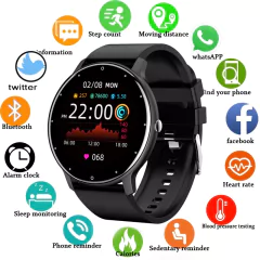 2022 Smart Watch Men Women Full Touch Screen Sport Fitness Watch Man IP67 Waterproof Bluetooth For Android IOS Smartwatch Men
