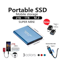 Super SSD Externo Portátil 1TB / 4TB / 16TB / 60TB - HighTech Tecnologias