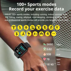 COLMI P71 Voice Calling Smartwatch Men Health Monitoring IP68 Waterproof Smart Notifications Voice Assistant Smart Watch Women - HighTech Tecnologias