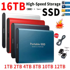 Imagem do Super SSD Externo Portátil 1TB / 4TB / 16TB / 60TB