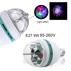 Lâmpada de LED Colorida com Rotação Automática - HighTech Tecnologias