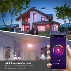 Lâmpada Inteligente com Incríveis 15W WiFi, Compatível com Android, IOS, Alexa e Google Home. - HighTech Tecnologias