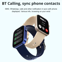 Image of COLMI P71 Voice Calling Smartwatch Men Health Monitoring IP68 Waterproof Smart Notifications Voice Assistant Smart Watch Women