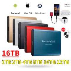 Super SSD Externo Portátil 1TB / 4TB / 16TB / 60TB na internet