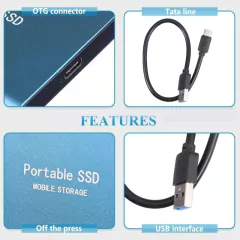 Super SSD Externo Portátil 1TB / 4TB / 16TB / 60TB - comprar online