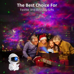 NEW Astronaut Galaxy Starry Projector Night Light Star Sky Night Lamp For Bedroom Home Decorative Kids Birthday Gift - HighTech Tecnologias