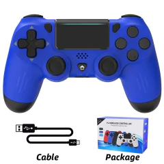 Controle Joystick com Interface Bluetooth, Som e LED para PS4 & PC - loja online