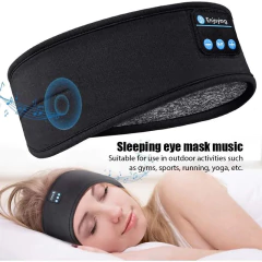 Fone Bluetooth Earphones Sports Sleeping Headband Elastic Wireless Headphones Music Eye Mask Wireless Bluetooth Headset Headband - buy online