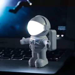Portable USB Night Light Astronaut Shape Reading Desk Lamp DC 5V LED Light For Computer Laptop PC Lighting Space Lovers