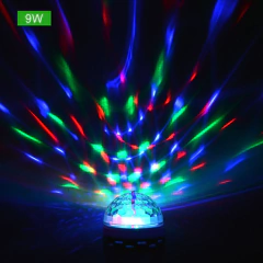 Lâmpada de LED Colorida com Rotação Automática - loja online