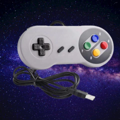 Super Snes Usb Control For Pc Notebook Video Games Retro