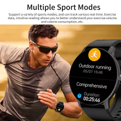 Imagen de 2022 Smart Watch Men Women Full Touch Screen Sport Fitness Watch Man IP67 Waterproof Bluetooth For Android IOS Smartwatch Men