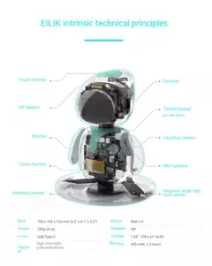 Eilik Smart Robô Com Inteligência Artificial - loja online