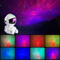 NEW Astronaut Galaxy Starry Projector Night Light Star Sky Night Lamp For Bedroom Home Decorative Kids Birthday Gift - buy online
