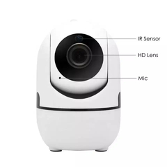 DAFUSHOP Babá Eletrônica Câmera Sem Fio Visão Noturna Infravermelho Vigilância Automática Indoor Monitor - online store