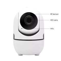 DAFUSHOP Babá Eletrônica Câmera Sem Fio Visão Noturna Infravermelho Vigilância Automática Indoor Monitor - online store