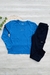 Conjunto com Camiseta em Suedine Onda Marinha - comprar online