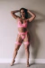 CONJUNTO TODA SUA DE CROPPED RENDADO SEM BOJO ROSA PANTERA na internet