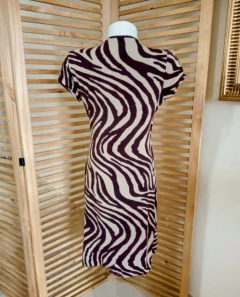 Vestido midi Cortelle animal print tamanho M - loja online