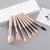 Conjunto De Pincéis De Maquiagem Com Estojo Transparente -Kit 8 Peças - loja online