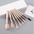 Conjunto De Pincéis De Maquiagem Com Estojo Transparente -Kit 8 Peças - loja online