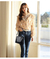 Bolsa de couro bordada para mulheres, bolsa de ombro, pequena crossbody