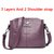 Bolsa de couro bordada para mulheres, bolsa de ombro, pequena crossbody - comprar online