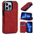 Imagem do Capa para o iphone 14 pro 13 12 mini 11 pro max de couro e luxo