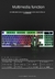 Imagem do GMK-20 104 teclas de incandescência universal baixo banda rgb claier gamer
