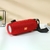 Alto-falante Bluetooth portátil 3600MAH RGB LED luz sem fio