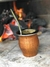 Mate de Algarrobo Personalizado (sin base) + Yerba Mate Nina - tienda online