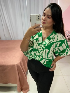 Blusa meia manga na internet