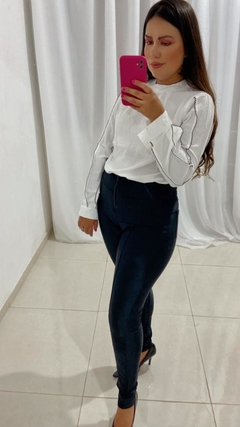 Blusa manga longa - detalhes