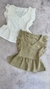 blusa broderie escote v - comprar online