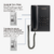 Telefono Panasonic Ts500 control volumen apto hogar y oficinas - tienda online