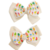 Duo Laço Infantil Off White