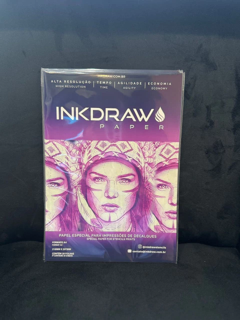 INKDRAW Paper - Pacote 50 Folhas