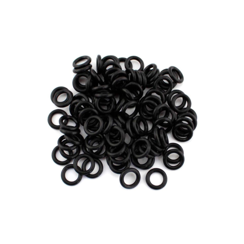 Ring - Borracha para Mola do Batedor Preta - Kit com 5 Unidades