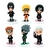 6 pçs/lote NARUTO Sasuke Gaara Uchiha Madara Figura 7-8cm 2 Estilo Personalidad - loja online