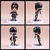 6 pçs/lote NARUTO Sasuke Gaara Uchiha Madara Figura 7-8cm 2 Estilo Personalidad na internet